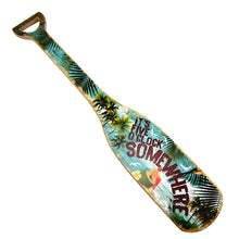 Its 5 OClock Somewhere Wooden Oar Wall Decor