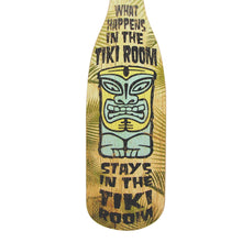 Wood  Paddle Tropical Hut Luau Party Decor