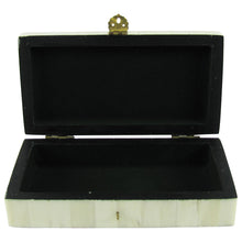 Etched Scrimshaw Art Whaling Ship Jewelry Box Chest