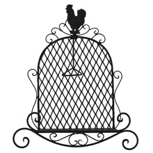 Antique Style Rooster Cookbook Holder/Bible Stand/Table Top Music Display