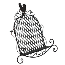 Antique Style Rooster Cookbook Holder/Bible Stand/Table Top Music Display