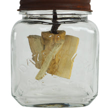 Rustic Antique Style Hand Crank Glass Butter Churn