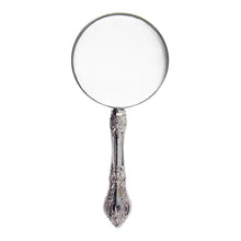 Silver Hand Held Desk Magnifying Glass