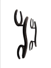 Set of 2 Metal Horseshoe Drawer Pull Door Handles