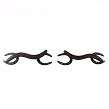 Set of 2 Metal Horseshoe Drawer Pull Door Handles