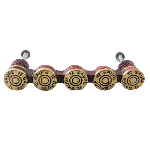 12 Gauge Shotgun Shell Cabinet Handle  Man Cave Decor