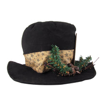 Black Cloth Top Hat Centerpiece Decor