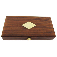 Antique Brass and Wood Turned Hand Lens Magnifying Glass