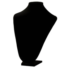 Black Velvet Jewelry Necklace Stand Bust Form