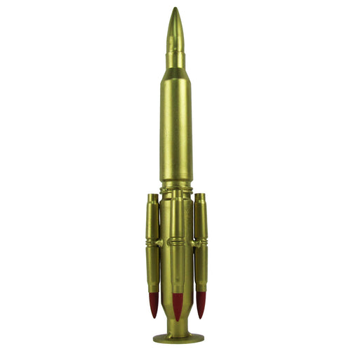 Gun Rifle Real Bullet Shell Casings Shaped Model Rocket
