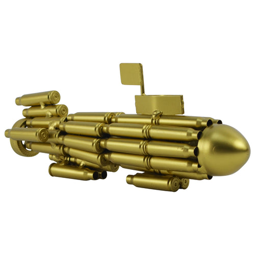 Gun Bullet Casings Shells Shaped Model Navy Submarine