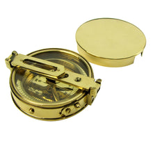 Antique Style Brass Surveyors Compass with tools