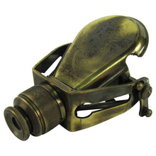 Solid Brass Traveling Telescope Monocular Set w/ Wood Box