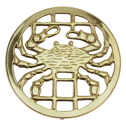 Brass Crab Trivet Holder