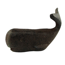Small Cast Iron Sperm Whale Paperweight Desk Decor