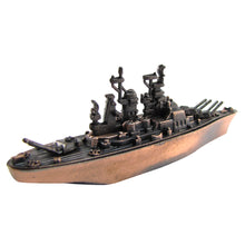 Miniature BB-40 Navy Battleship Die Cast Pencil Sharpener