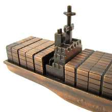 Metal Die Cast Replica Cargo Ship