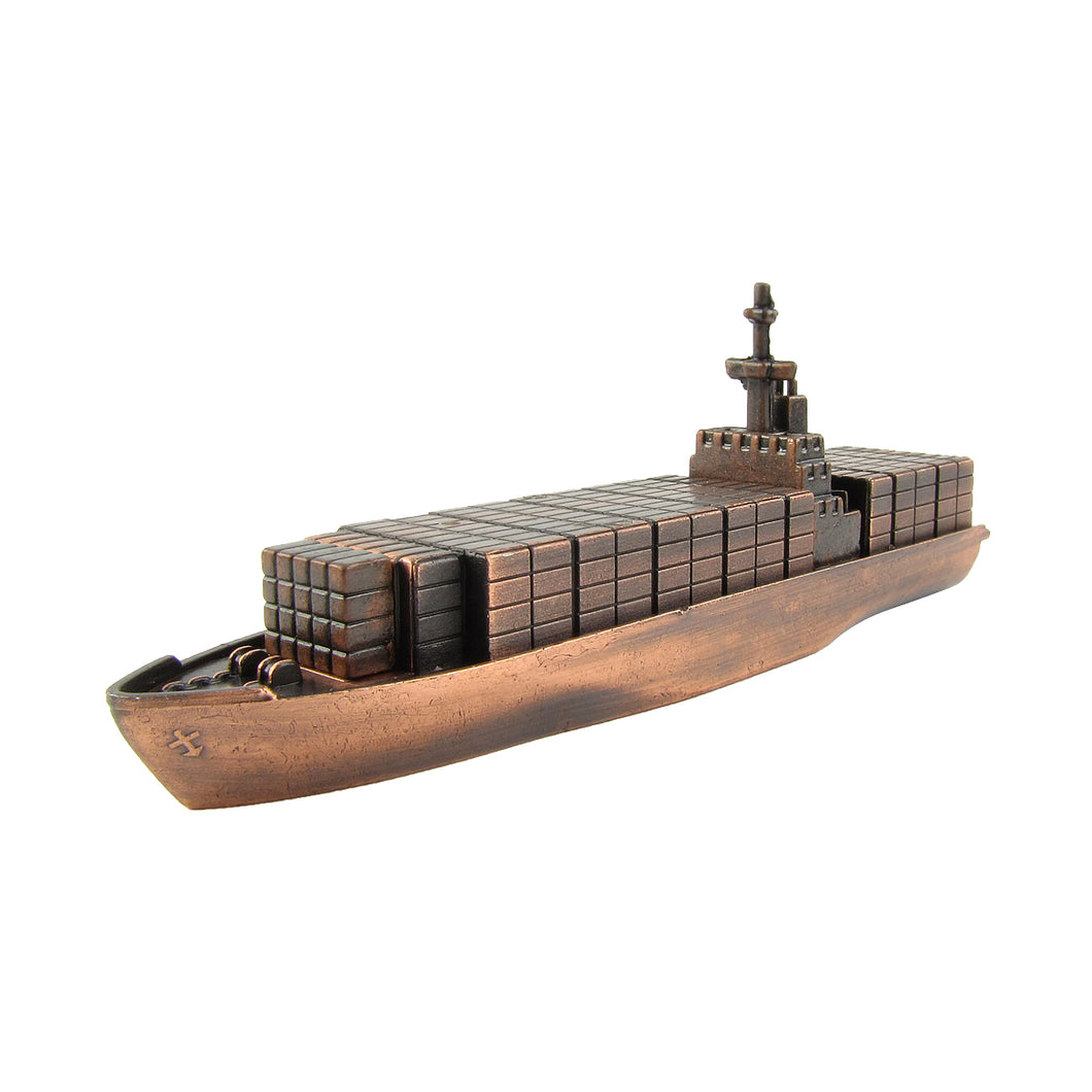 Metal Die Cast Replica Cargo Ship