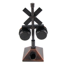 Die Cast Railroad Crossing Signal Lights Pencil Sharpener