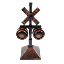 Die Cast Railroad Crossing Signal Lights Pencil Sharpener