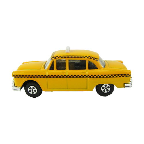 O Scale Miniature Checker Taxi Cab Model Train Accessory Features: