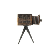 1:16 Scale Miniature Bellows Box Camera Dollhouse Accessory