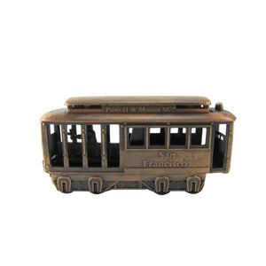 1:48 Scale Mini Cable Car Model Train Accessory