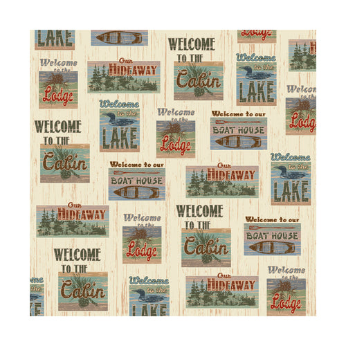 Rustic Welcome to the Lake or Cabin 70