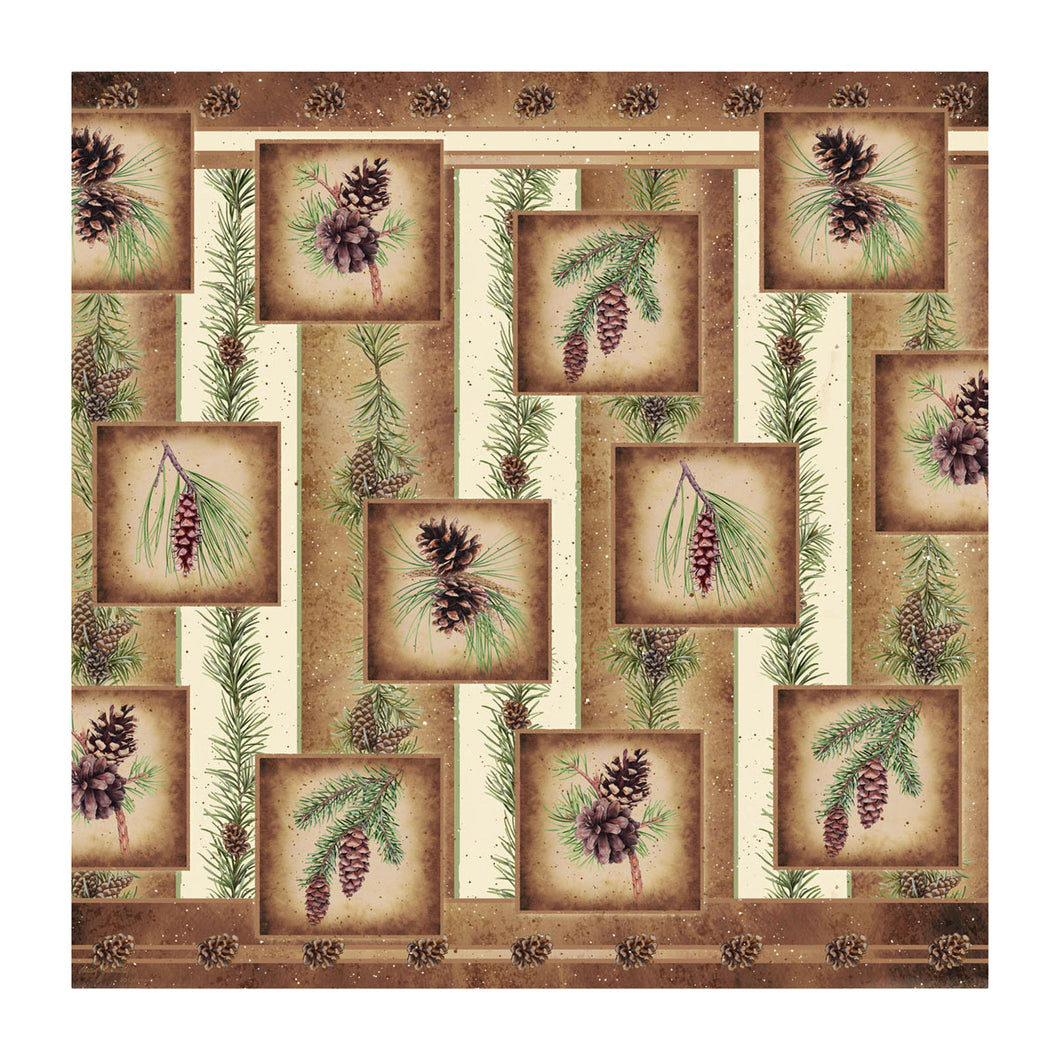 Rustic Nature Pine Cone 70