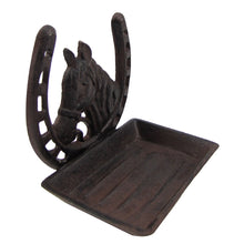 New Metal  Horseshoe Soap Dish Great Rustic Western Bathroom Decor