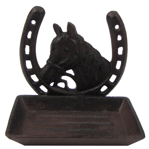 New Metal  Horseshoe Soap Dish Great Rustic Western Bathroom Decor