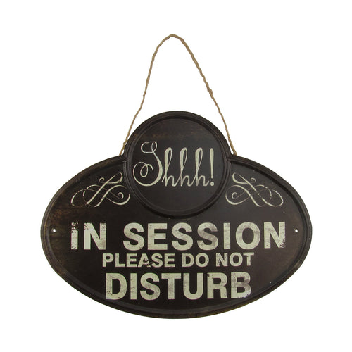 SH In Session Please Do Not Disturb Door/Meeting/Business Quiet Door Wall Decor Sign