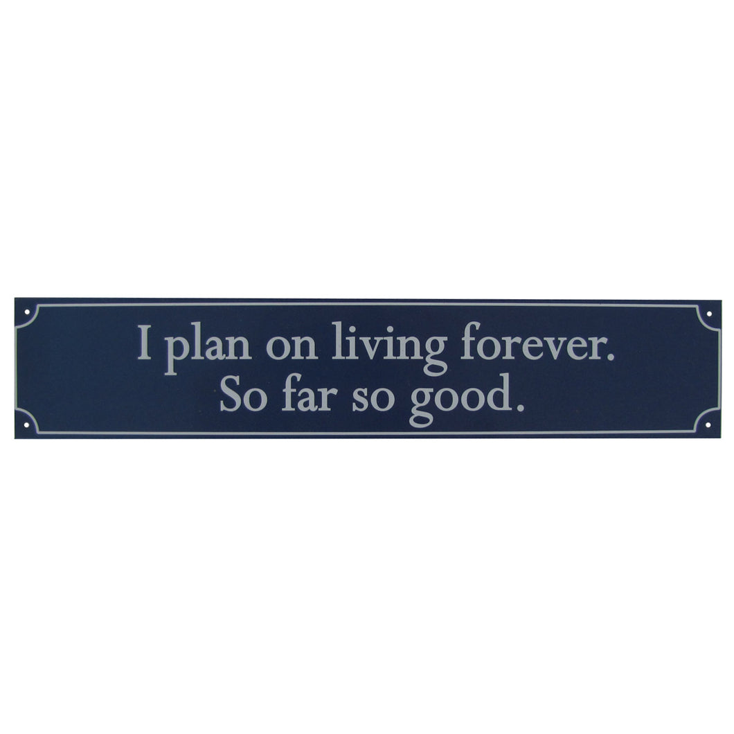 Humorous Motivational Attitude Quote Funny Tin Metal Sign