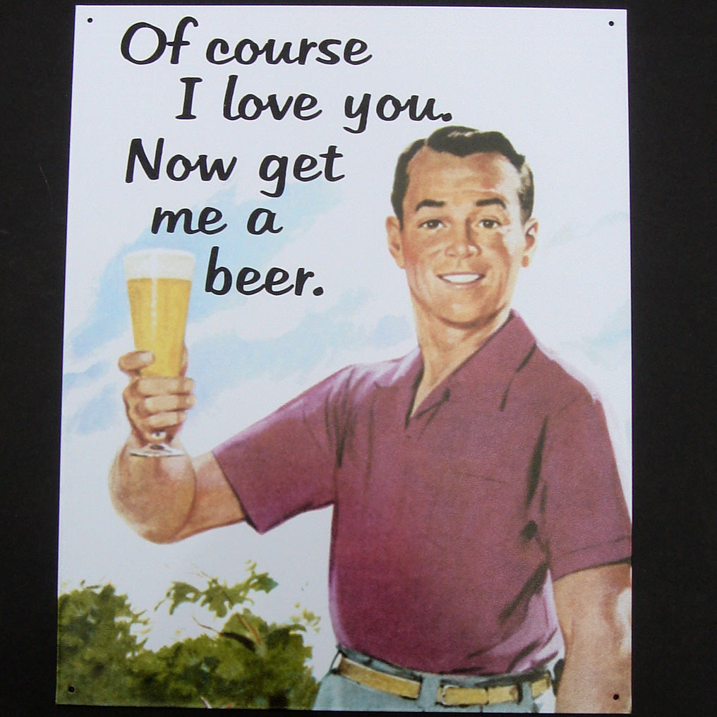 Vintage reproduction Tin Metal Tavern 