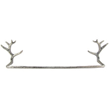 Rustic Deer Antler Wall Mount Bathroom Towel Bar