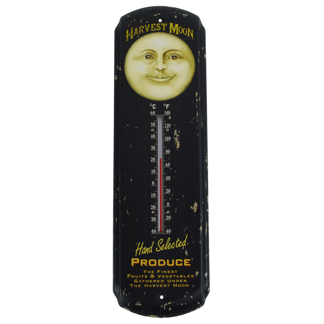 Primitive Ad Harvest Moon Produce Indoor/Outdoor Thermometer