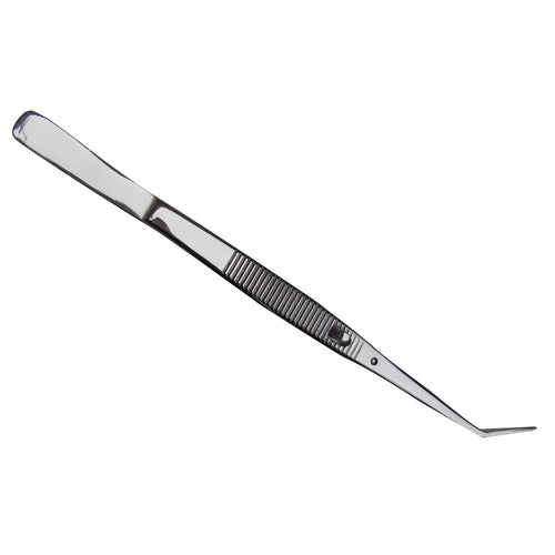 College Cotton Dental Tweezer w/ Curved Plier Tip