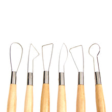 Wax Modeling Polymer Clay Carving Tools 6pc 8" Sculpting Tool Set