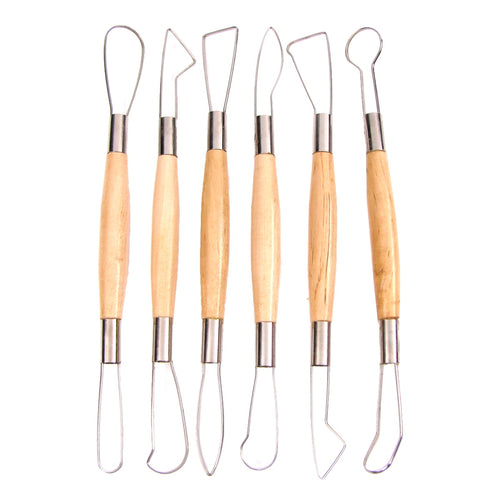 Wax Modeling Polymer Clay Carving Tools 6pc 8