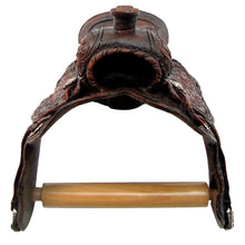 Rustic Saddle Toilet Paper Roll Holder