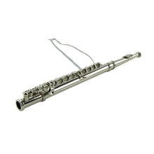 Miniature Silver Flute Ornament