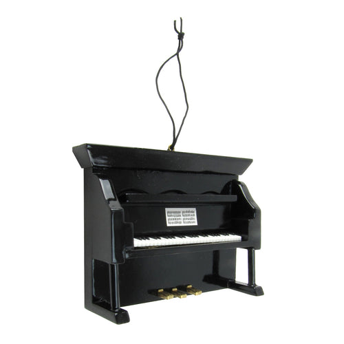 Miniature Upright Piano Ornament